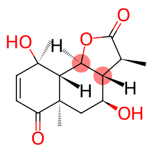 3aβ,5,5a,9,9aβ,9bα-Hexahydro-4β,9β-dihydroxy-3β,5aα,9α-trimethylnaphtho[1,2-b]furan-2,6(3H,4H)-dione