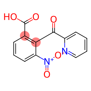 Benzoic  acid,  3-nitro-2-(2-pyridinylcarbonyl)-