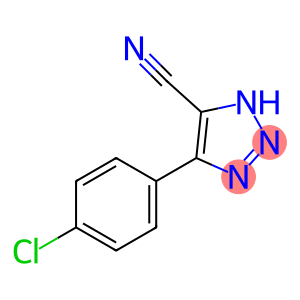 5-(4-CHLORO-PHENYL)-3H-[1,2,3]TRIAZOLE-4-CARBONITRILE