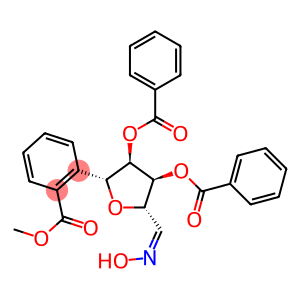 D-Allose, 2,5-anhydro-, oxime, 3,4,6-tribenzoate (9CI)