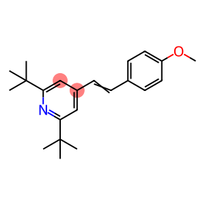 2,6-Di-tert-butyl-4-[(E)-2-(4-methoxyphenyl)vinyl]pyridine