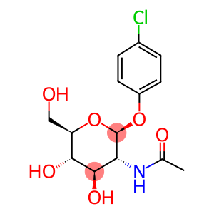 β-D-Glucopyranoside, 4-chlorophenyl 2-(acetylamino)-2-deoxy-