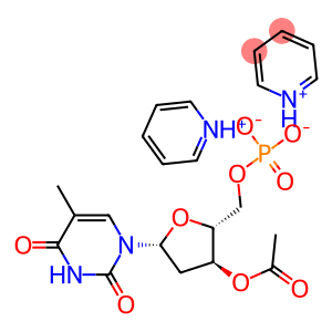 3'-O-acetylthymidine 5'-monophosphate, pyridinium salt