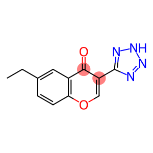 6-ethyl-3-(1H-tetrazol-5-yl)chromone