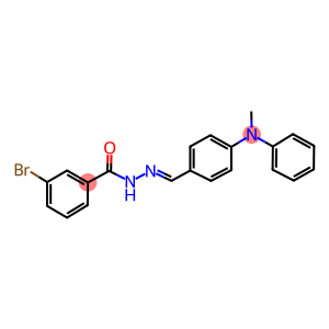 3-bromo-N'-[4-(methylanilino)benzylidene]benzohydrazide