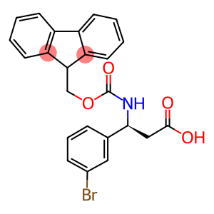 FMOC-(S)-3-AMINO-3-(3-BROMO-PHENYL)-PROPANOIC ACID