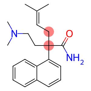 α-[2-(Dimethylamino)ethyl]-α-(3-methyl-2-butenyl)-1-naphthaleneacetamide