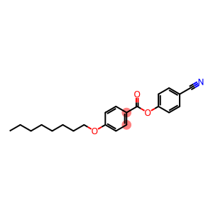 4-(Octyloxy)benzoic acid 4-cyanophenyl ester