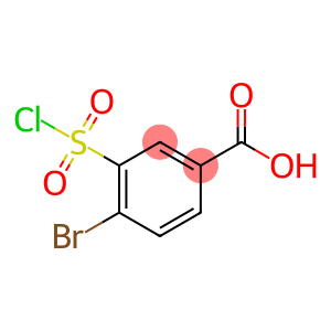 4-溴-3-氯磺酰基苯甲酸