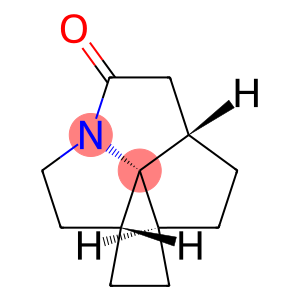 2H-Pentaleno[1,6-gh]pyrrolizin-2-one,decahydro-,(3R,5aR,7aR,9aS,9bR)-rel-(9CI)