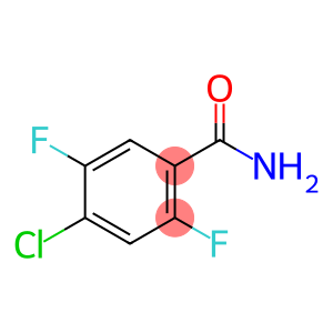 4-氯-2,5-二氟苯甲酰胺