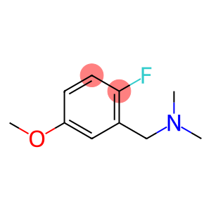 Benzenemethanamine, 2-fluoro-5-methoxy-N,N-dimethyl- (9CI)