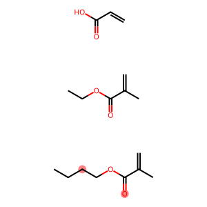 2-Propenoic acid, 2-methyl-, butyl ester, polymer with ethyl 2-methyl-2-propenoate and 2-propenoic acid