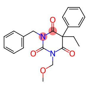 1-benzyl-5-ethyl-3-(methoxymethyl)-5-phenyl-1,3-diazinane-2,4,6-trione