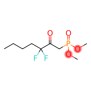 Dimethyl (3,3-difluoro-2-oxohept-1-yl)phosphonate