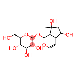 1,4a,5,6,7,7a-hexahydro-5,7-dihydroxy-7-methylcyclopenta[c]pyran-1-yl-beta-D-glucopyranoside