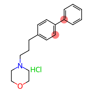 4-(3-(4-Biphenylyl)propyl)morpholine hydrochloride