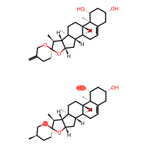 Ruscogenin/Neoruscogenin mixture