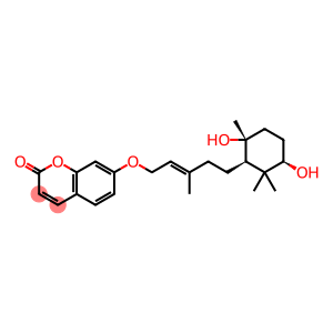 7-[[(E)-5-[(1R)-3α,6α-Dihydroxy-2,2,6-trimethylcyclohexyl]-3-methyl-2-pentenyl]oxy]-2H-1-benzopyran-2-one