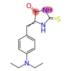 (5E)-5-[[4-(diethylamino)phenyl]methylidene]-2-sulfanylideneimidazolidin-4-one