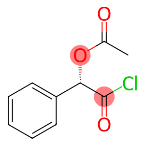 Benzeneacetyl chloride, α-(acetyloxy)-, (αS)-