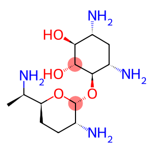D-Streptamine, 2-deoxy-4-O-(2,6-diamino-2,3,4,6,7-pentadeoxy-α-D-ribo-heptopyranosyl)-