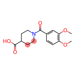 4-Piperidinecarboxylic acid, 1-(3,4-dimethoxybenzoyl)-