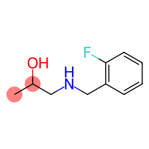 1-{[(2-fluorophenyl)methyl]amino}propan-2-ol