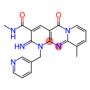 2-imino-N,10-dimethyl-5-oxo-1-(3-pyridinylmethyl)-1,5-dihydro-2H-dipyrido[1,2-a:2,3-d]pyrimidine-3-carboxamide