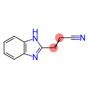 2-Propenenitrile,3-(1H-benzimidazol-2-yl)-(9CI)