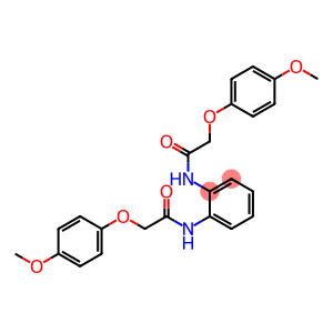 N,N'-1,2-phenylenebis[2-(4-methoxyphenoxy)acetamide]