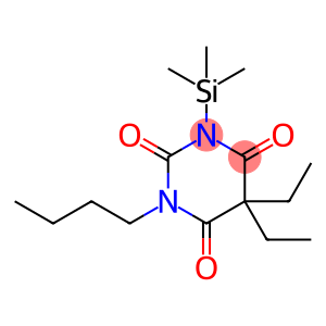 1-Butyl-5,5-diethyl-3-(trimethylsilyl)-2,4,6(1H,3H,5H)-pyrimidinetrione