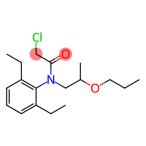 Acetamide, 2-chloro-N-(2,6-diethylphenyl)-N-(2-propoxypropyl)-