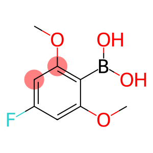 Boronic acid, (4-fluoro-2,6-dimethoxyphenyl)- (9CI)