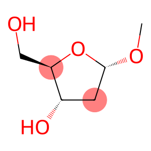 Methyl-2-deoxy-alpha-D-ribofuranoside