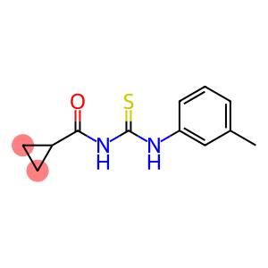 N-{[(3-methylphenyl)amino]carbonothioyl}cyclopropanecarboxamide