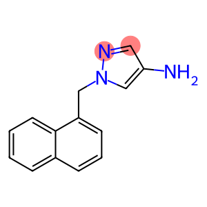 1H-Pyrazol-4-amine, 1-(1-naphthalenylmethyl)-