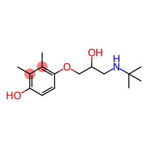 Phenol, 4-[3-[(1,1-dimethylethyl)amino]-2-hydroxypropoxy]-2,3-dimethyl-