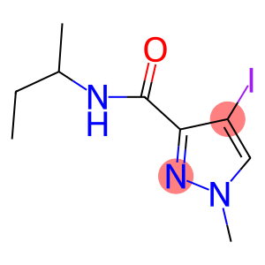 N-(sec-butyl)-4-iodo-1-methyl-1H-pyrazole-3-carboxamide