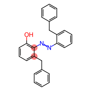 3-(Phenylmethyl)-2-[[2-(phenylmethyl)phenyl]azo]phenol