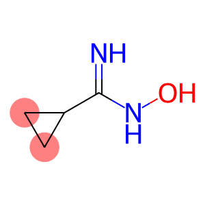 Cyclopropanecarboximidamide, N-hydroxy- (9CI)