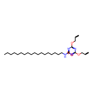 N-Octadecyl-4,6-bis(2-propenyloxy)-1,3,5-triazin-2-amine