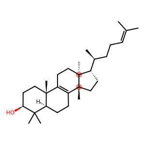 (13α,14β,17α,20S)-5α-Lanosta-8,24-dien-3β-ol