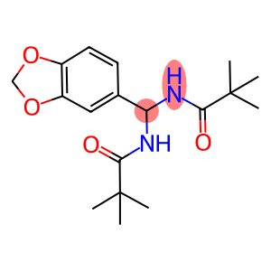 N-{1,3-benzodioxol-5-yl[(2,2-dimethylpropanoyl)amino]methyl}-2,2-dimethylpropanamide