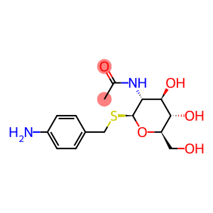 p-aminobenzyl-1-thio-2-acetamido-2-deoxy-D-glucopyranoside