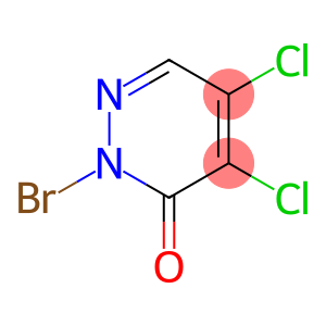 3(2H)-Pyridazinone, 2-bromo-4,5-dichloro-