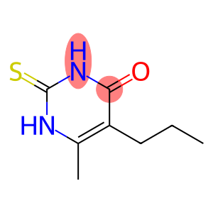 4(1H)-Pyrimidinone, 2,3-dihydro-6-methyl-5-propyl-2-thioxo-