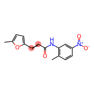 3-(5-methyl-2-furyl)-N-(2-methyl-5-nitrophenyl)acrylamide