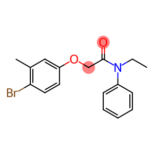 2-(4-bromo-3-methylphenoxy)-N-ethyl-N-phenylacetamide