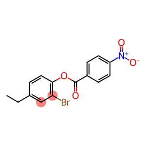 2-bromo-4-ethylphenyl 4-nitrobenzoate